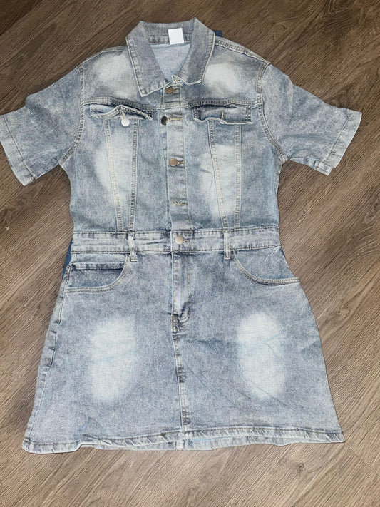 Denim dress