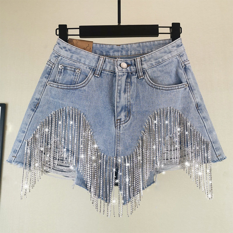 Rhinestone shorts