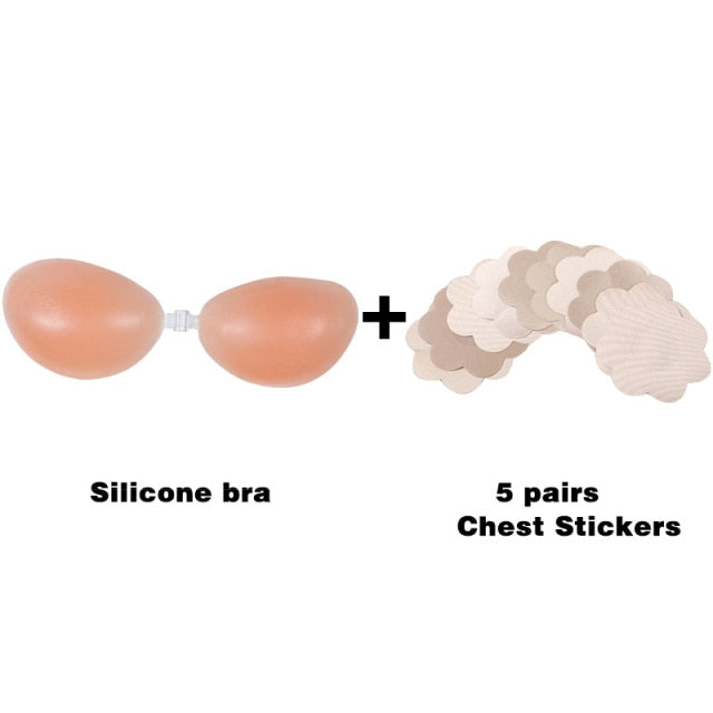 Strapless Bra Stealth Nipple Cover